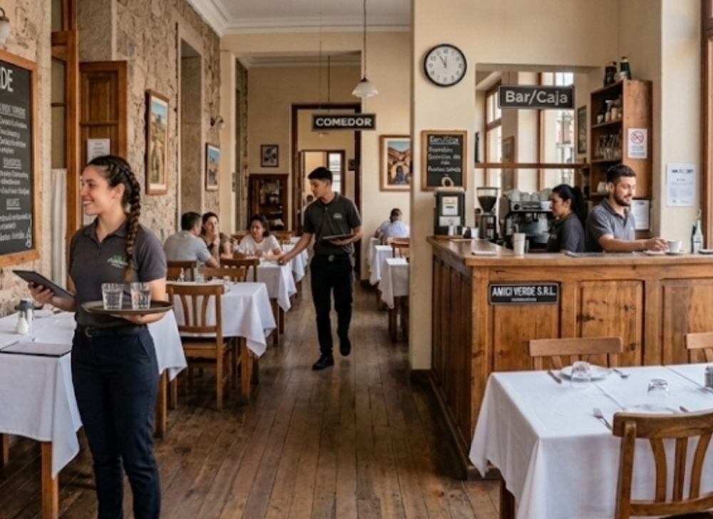 Auxiliar de servicio Mesero - Grupo Junín