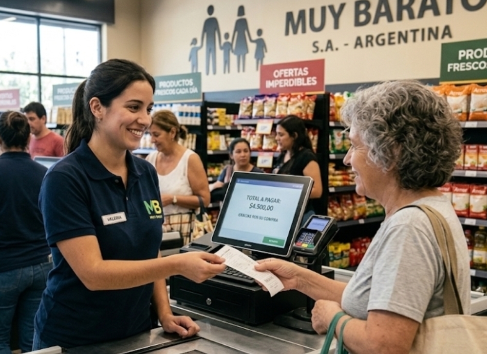 Cajero con Orientación en Atención al Cliente