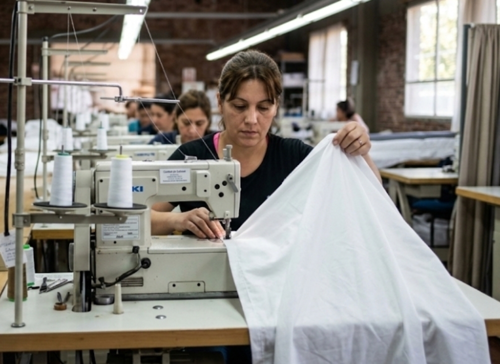 Costureroa Industrial para el Rubro de Blanquería