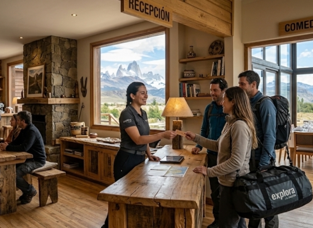 GEO (Garzón, Barra o Recepción) - Explora Lodge