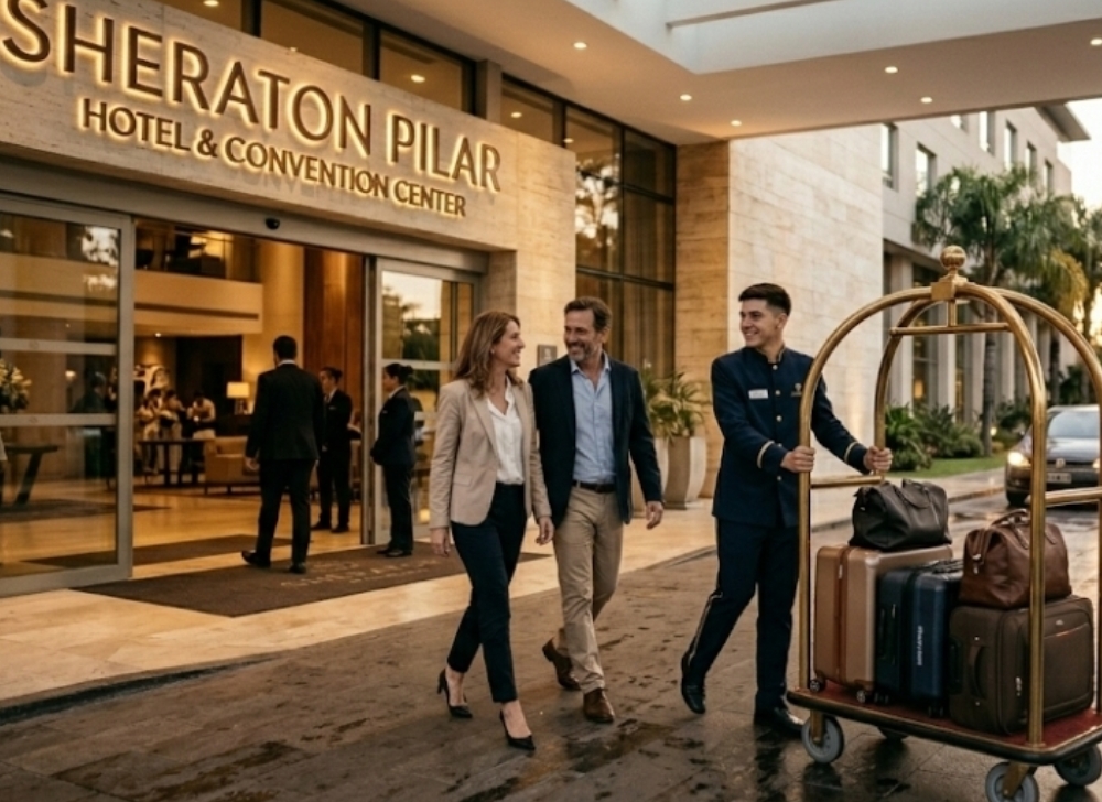 MaleteroBellboy para Sheraton Pilar Hotel & Convention Center