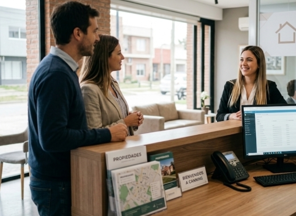 Recepcionista con Enfoque en Atención al Cliente