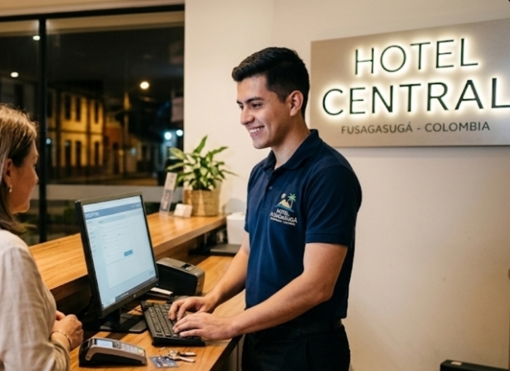 Recepcionista de Hotel para Turno Nocturno