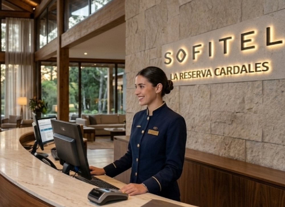 Recepcionista para Sofitel La Reserva Cardales